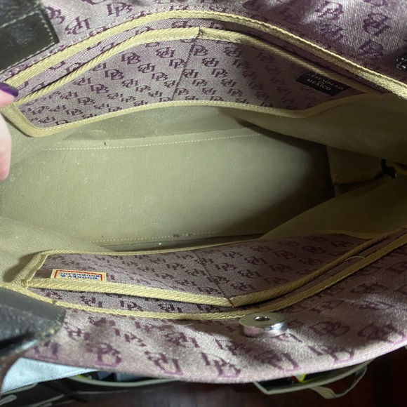EUC Vintage Dooney & Bourke Monogram Tote - Picture 2 of 4